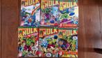 6 x Hulk, Gelezen, Junior Press, Meerdere stripboeken, Verzenden