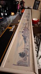 Panorama van oud Rotterdam voor de oorlog, Antiek en Kunst, Kunst | Etsen en Gravures, Ophalen