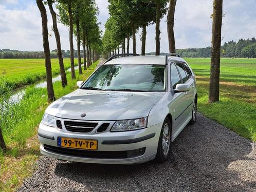 Saab 9-3 1.8 I Estate 2007 Grijs, Auto's, Saab, Particulier, Saab 9-3, Airbags, Airconditioning, Alarm, Centrale vergrendeling
