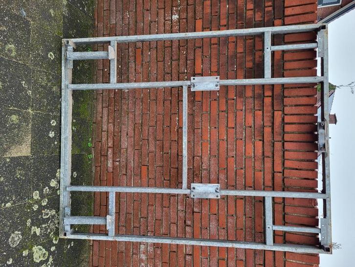 *** Aanhanger frame gegalvaniseerd 190*150cm ***, Auto diversen, Aanhangwagen-onderdelen, Gebruikt, Ophalen