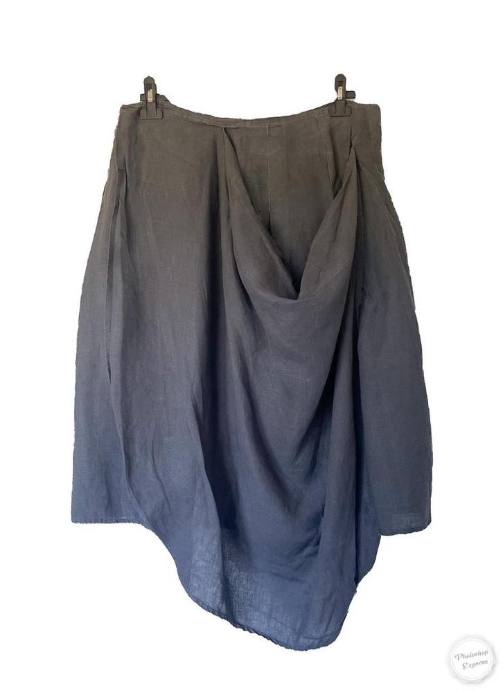 Mooie rok van Sarah Pacini 40/42, Kleding | Dames, Rokken, Zo goed als nieuw, Maat 38/40 (M), Grijs, Knielengte, Ophalen of Verzenden