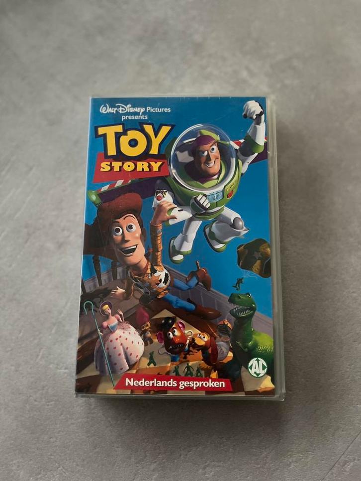1995 Originele VHS Toy Story 1 Videoband tape Nederlands, Cd's en Dvd's, VHS | Kinderen en Jeugd, Zo goed als nieuw, Alle leeftijden