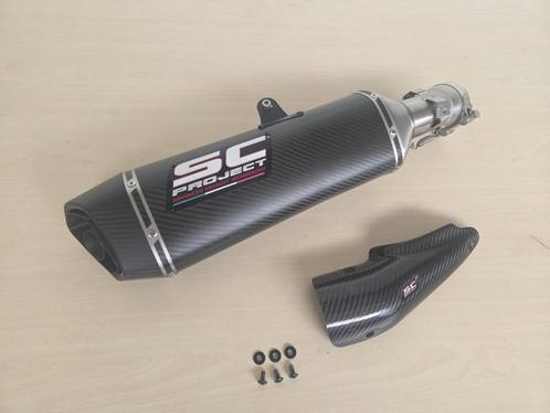 SC-PROJECT carbon uitlaat BMW R1200 R + R 1200 RS 2017-2018, Motoren, Onderdelen | BMW
