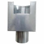 Zinken Vergaarbak (verzamelbak) modern, model Leiden, Verzenden, 60 tot 80 mm, Nieuw, Zink