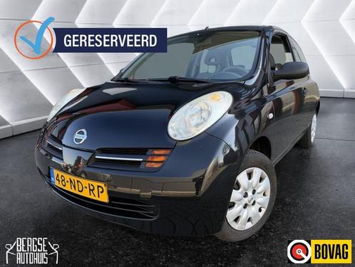 Nissan Micra 1.2 Visia Elek-R 2003, Auto's, Nissan, Bedrijf, Micra, ABS, Airbags, Metallic lak, Radio, Startonderbreker, Benzine