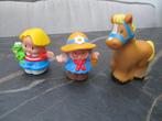 Little People 4 stuks poppetjes :paard jongen meisje ijsbeer, Kinderen en Baby's, Speelgoed | Fisher-Price, Ophalen of Verzenden