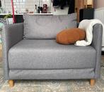 JYSK slaapfauteuil NORODDEN licht grijs, Huis en Inrichting, Slaapkamer | Slaapbanken, Ophalen, Zo goed als nieuw, Tweepersoons