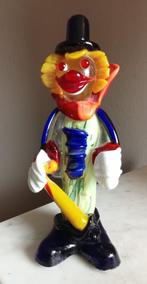 Prachtig Murano Glas Clown., Ophalen of Verzenden