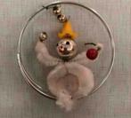 Kerstbal mooie antieke gablonzer clown kerstbal, Diversen, Kerst, Ophalen of Verzenden