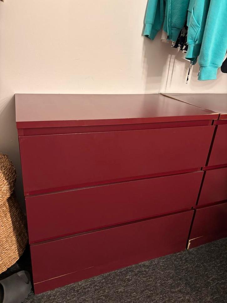 MALM ladekast, Huis en Inrichting, Kasten | Ladekasten, Zo goed als nieuw, Minder dan 100 cm, 50 tot 100 cm, 25 tot 50 cm, 3 of 4 laden