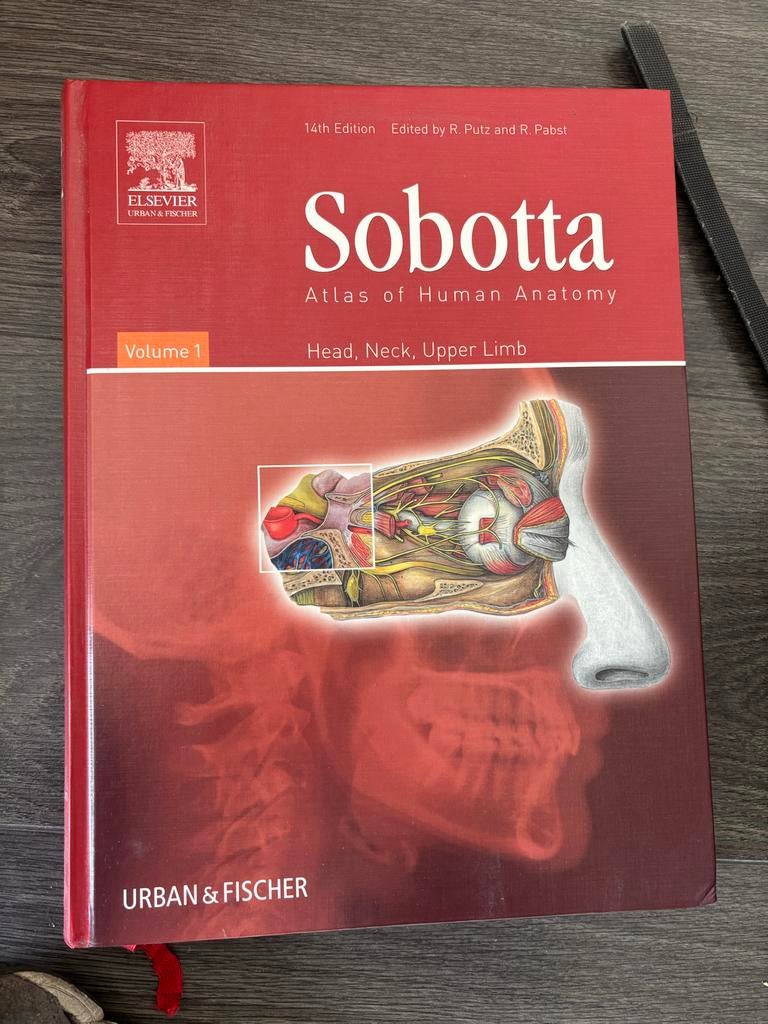 Sobotta Atlas of Human Anatomy - Volume 1, Verzenden, Beta, Zo goed als nieuw, HBO