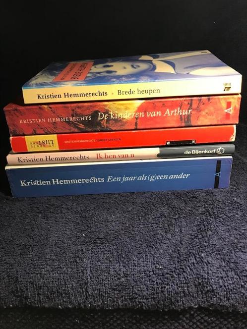 5 Boeken van Kristien Hemmerechts., Boeken, Literatuur, Gelezen, België, Ophalen of Verzenden