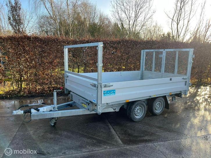 TwinTrailer TT30-30, 309x183cm, 3000kg, occasion, Auto diversen, Aanhangers en Bagagewagens, Gebruikt