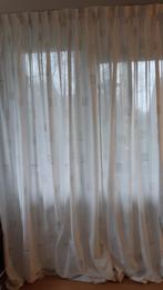 Gordijn, Huis en Inrichting, Stoffering | Gordijnen en Lamellen, Ophalen, 200 cm of meer, 150 tot 200 cm, Wit