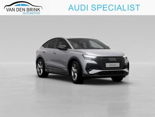 Audi Q4 Sportback e-tron 45 S-line Black 82 kWh Audi fabr.ga, Auto's, Audi, Bedrijf, Te koop, Q4 e-tron, ABS, Adaptive Cruise Control