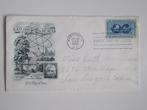 USA, FDC Albert Einstein, Atoms For Peace 1955., Postzegels en Munten, Beschreven, Ophalen of Verzenden, Rest van de wereld