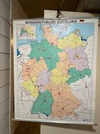Schoolplaat Bondsrepubliek Duitsland, Ophalen of Verzenden, Aardrijkskunde