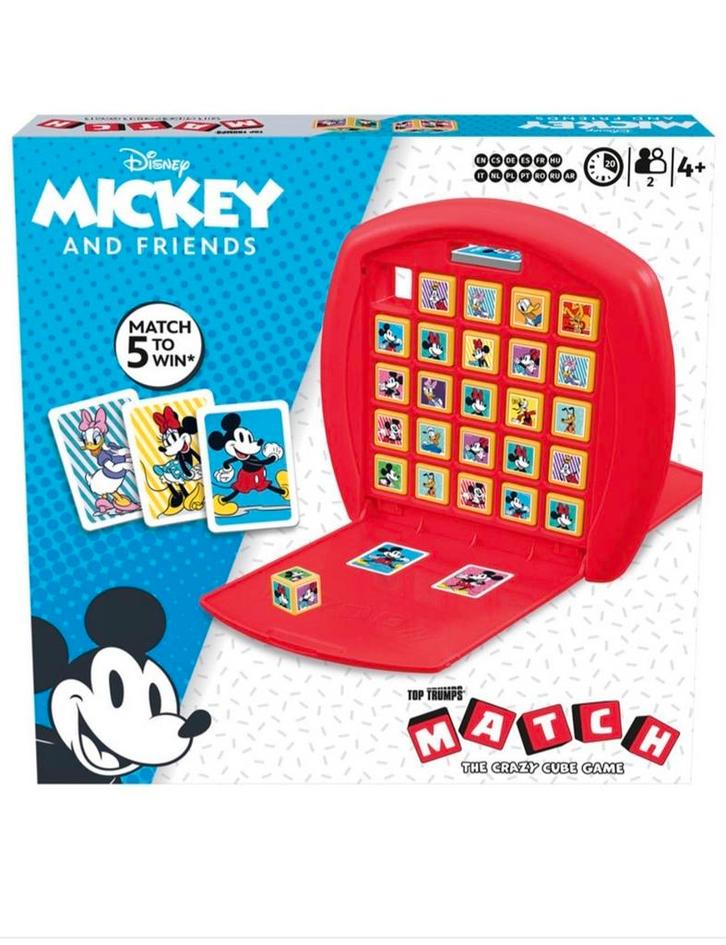 Mickey mouse cube game, Hobby en Vrije tijd, Gezelschapsspellen | Overige, Nieuw, Ophalen of Verzenden