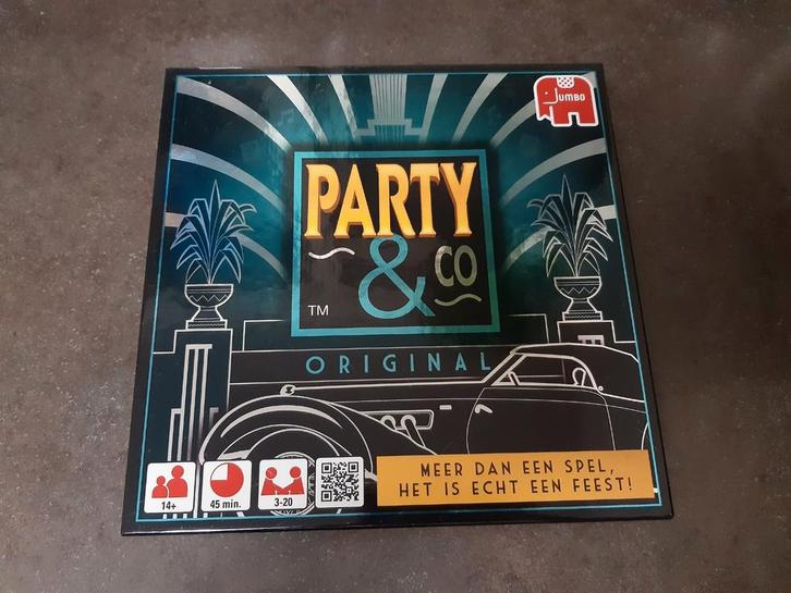 Party & co splinternieuw zwarte doos, Hobby en Vrije tijd, Gezelschapsspellen | Bordspellen, Nieuw, Ophalen of Verzenden