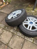 Ford Fiesta Banden met Velgen - All Season 195/60 R15, Auto-onderdelen, Banden en Velgen, Gebruikt, 15 inch, Banden en Velgen