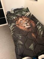 Gratis Eenpersoonsbed, Huis en Inrichting, Slaapkamer | Beddengoed, Ophalen, Gebruikt, Deken of Dekbed, Overige kleuren