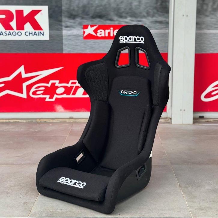 Sparco Grid Q QRT - Kuipstoel Sportstoel Racestoel FIA, Auto diversen, Tuning en Styling, Ophalen of Verzenden