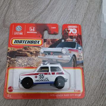 matchbox 1970 honda n600 off road beschikbaar voor biedingen