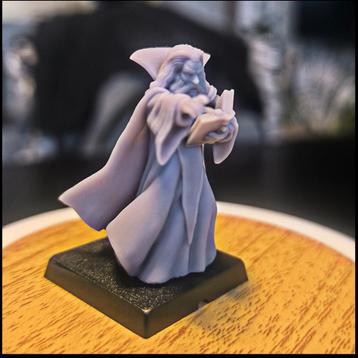 Dungeons & Dragons, D&D, HeroQuest, miniature Boss Mentor beschikbaar voor biedingen