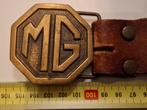 Broekriem met MG embleem, Ophalen of Verzenden, Gebruikt, Auto's