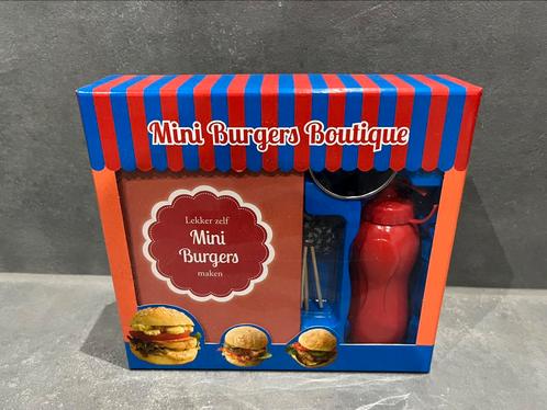Mini Burgers Boutique set – Maak zelf mini hamburgers!, Huis en Inrichting, Keuken | Keukenbenodigdheden, Nieuw, Ophalen of Verzenden