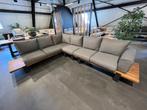 Suns Nardo loungeset light antracite links Showroom model, 6 zitplaatsen, Aluminium, Ophalen of Verzenden, Zo goed als nieuw