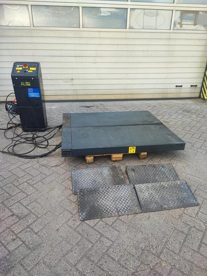 Autec 3500KG schaarhefbrug / schaar hefbrug, Auto diversen, Autogereedschap, Zo goed als nieuw, Ophalen of Verzenden
