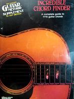 Hal Leonard. Incredible Chord Finder. 1116 gitaar akkoorden., Muziek en Instrumenten, Bladmuziek, Gitaar, Les of Cursus, Ophalen of Verzenden