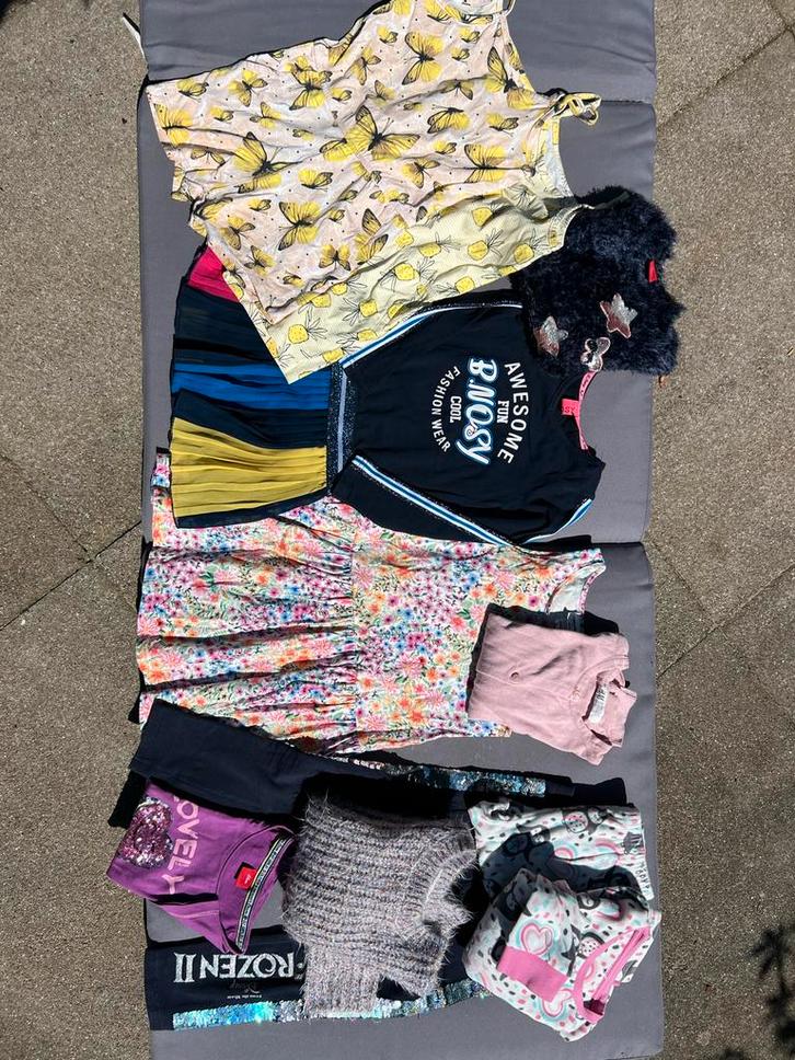 Meisjes kledingpakket maat 104, Kinderen en Baby's, Kinderkleding | Kinder-kledingpakketten, Gebruikt, Maat 104, Ophalen
