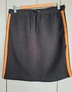 Scotch and Soda rok maat L stretch/ zwart met okergeel, wit, Zwart, Maat 42/44 (L), Scotch & Soda, Ophalen of Verzenden