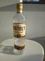 Lege Fles Ketel 1 Jenever 1L 35% vol., Ophalen of Verzenden, Gebruikt, Verpakking