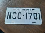 Scheeps nummerplaat Star Trek uss Enterprise NCC-1701, Verzamelen, Ophalen of Verzenden, Nieuw, Foto of Kaart
