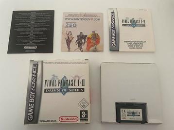 Final Fantasy I & II Game Boy Advance gba CIB compleet NEU6 beschikbaar voor biedingen