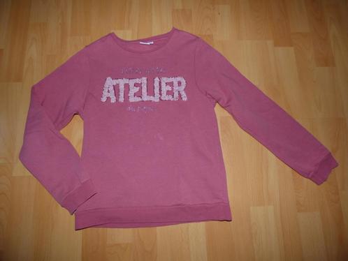 Mooie oudroze sweater van Name it, maat 146/152 ZGAN!, Kinderen en Baby's, Kinderkleding | Maat 146, Zo goed als nieuw, Meisje