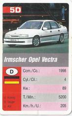 Kw3645 autokaartje irmscher opel vectra (5d ), Ophalen of Verzenden, Zo goed als nieuw, Auto's