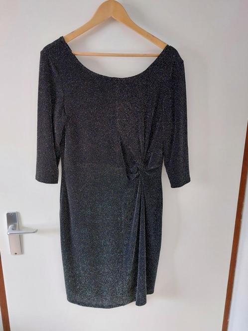 S.OLIVER BLACK LABEL MAAT 44, Kleding | Dames, Jurken, Zo goed als nieuw, Maat 42/44 (L), Zwart, Onder de knie, Ophalen of Verzenden