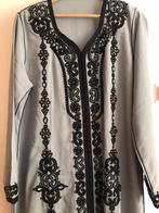 Pistache groene kaftan, Kleding | Dames, Gelegenheidskleding, Ophalen of Verzenden, Zo goed als nieuw, Groen, Galajurk