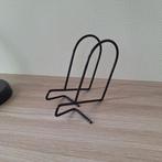 Vintage Ikea Flit boekensteunen bookends metaal 90s zwart, Ophalen of Verzenden, Zo goed als nieuw