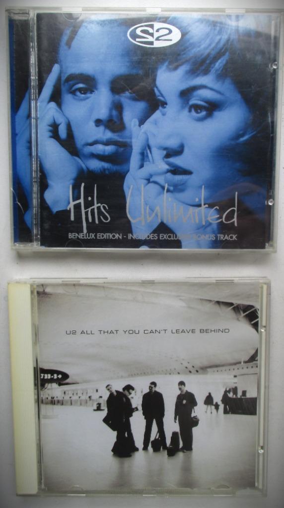U2~All that you can't leave behind~Two Unlimited~Hits, Cd's en Dvd's, Cd's | Pop, Zo goed als nieuw, 1980 tot 2000, Ophalen of Verzenden
