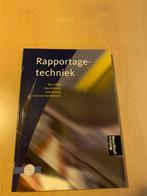 Studie boek - Rapportage techniek, Ophalen of Verzenden, Zo goed als nieuw