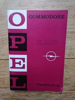 Opel Commodore Handleiding - Juni 1968, Gelezen, Opel, General Motors, Ophalen of Verzenden