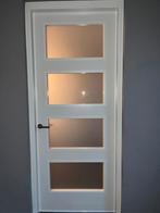Mooie binnendeur met glas, Ophalen, 80 tot 100 cm, 215 cm of meer, Binnendeur