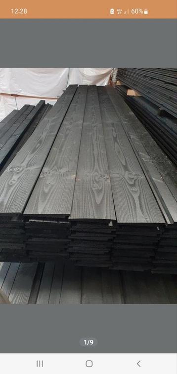 Te koop zweeds rabat planken gitzwart behandeld Aanbieding!! beschikbaar voor biedingen