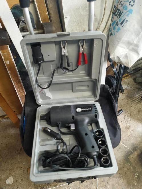 xilverline Elektrische slagmoersleutel set, Auto diversen, Autogereedschap, Zo goed als nieuw, Ophalen of Verzenden