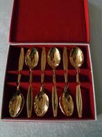 6 vergulden theelepels van kempen en begeer, Ophalen of Verzenden